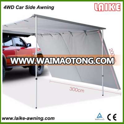 High quality and durable 4wd side retractable car awning tent